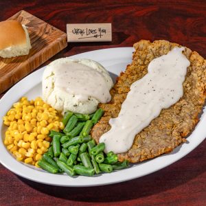 Sunday Special - Chicken Fried Steak Dinner - Sweet Corn side